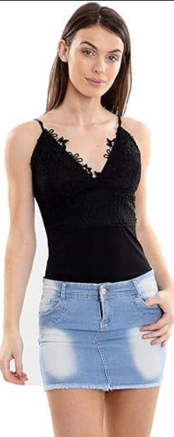 STAR FASHION Women Fold Over Denim Shorts Mini Skirt Summer High Waisted Pleated Turn Up Short Stylish Ribbed Stretchy Hot Pants with Pockets UK Size 8 to 14